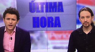 Pablo Iglesias, de candidato presidencial a presentador de informativos en el casting de 'El programa de AR'