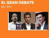 13tv ofrecerá este lunes el debate entre Sánchez, Rivera e Iglesias organizado por El País