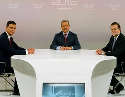El "cara a cara" (3,6%) de Rajoy y Sánchez beneficia también a 13tv
