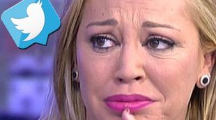 Belén Esteban en 'Sálvame': "Toño Sanchís escribía las pedazo faltas de ortografía en mi Twitter"