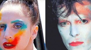 Lady Gaga se tatúa la cara del fallecido David Bowie antes de homenajarlo en los Grammy 2016