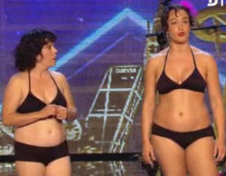 Dos mujeres se desnudan para reivindicar las curvas en la tercera gala de 'Got Talent España'