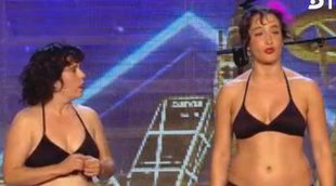 Dos mujeres se desnudan para reivindicar las curvas en la tercera gala de 'Got Talent España'