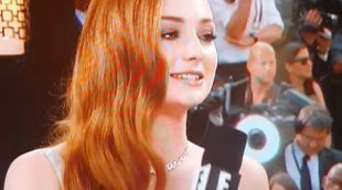 El spoiler de 'Juego de Tronos' que Sophie Turner reveló en la alfombra roja de los Oscars 2016