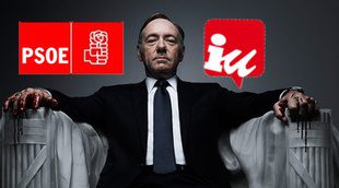 Los hilarantes tweets y los "zascas" entre IU y PSOE con gifs de 'House of Cards'