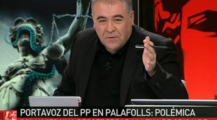 García Ferreras responde al edil del PP que criticó a laSexta