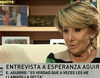 Esperanza Aguirre, en 'laSexta noche': "Ustedes son "la secta" por promocionar a Podemos y su ideología criminal"
