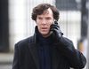 Nuevas imágenes del rodaje de la 4ª temporada de 'Sherlock' con el bebé de Watson