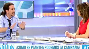 Pablo Iglesias ('El programa de Ana Rosa'): "TVE y Telemadrid son el cortijo del PP"