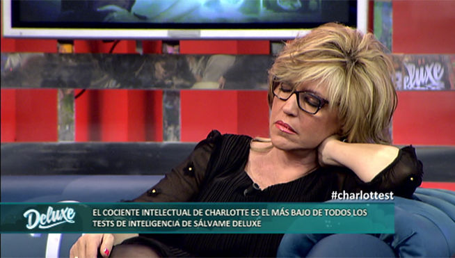 Lydia se ha quedado dormida.