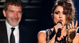 Antonio Banderas muestra su apoyo a Barei en Eurovisión 2016: "Barei, 12 points"