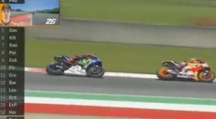 El comentarista de MotoGP la lía: celebra la victoria de Marc Márquez que finalmente no se produce