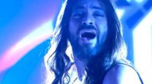 Arturo Valls se transformó en Conchita Wurst por un día en 'Ahora Caigo'