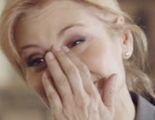 Teresa Viejo no puede contener las lágrimas y rompe a llorar en el estreno de 'Dime qué fue de ti'