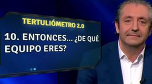 Josep Pedrerol ('El chiringuito') confiesa de qué equipo es y le lanza un dardo a Juan Carlos Rivero
