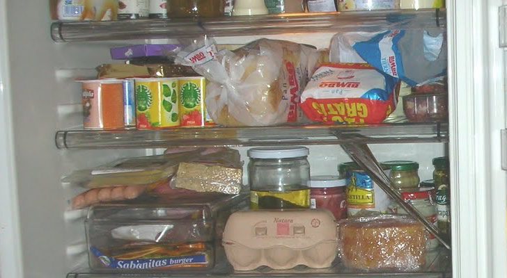 Esto es lo que ocurri? tras sacar todo de la nevera
