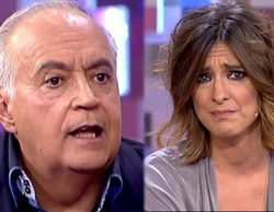 José Luis Moreno la vuelve a liar en 'Hable con ellas': amenaza a Sandra Barneda durante la publicidad