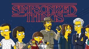 'Stranger Things': Así es la versión "simpsonizada" de la nueva serie de culto de Netflix