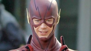 Grant Gustin pierde una carrera contra el hijo de The Atom en el rodaje de 'The Flash'
