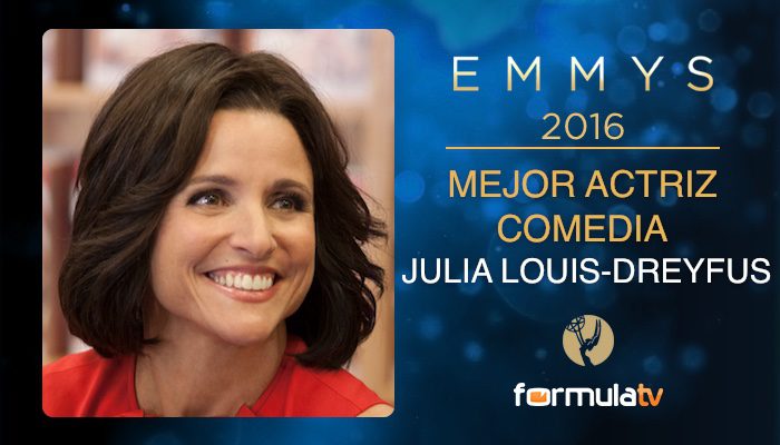 Mejor Actriz de Comedia para Julia Louis-Dreyfus por #Veep #Emmys