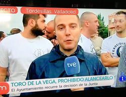 Julio "el Feroz" ('GH 12') se manifiesta en 'La mañana de la 1' en contra del Toro de la Vega