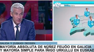 Víctor Arribas convierte 'La noche en 24 Horas' en Tele-Feijóo: el único discurso que se emitió íntegramente