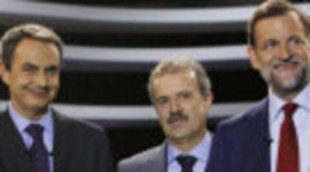 El debate Zapatero - Rajoy supera los 13 millones de espectadores y roza el 60%
