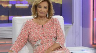 María Teresa Campos casi se desmaya en directo en '¡Qué tiempo tan feliz!'