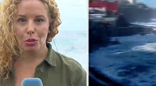 La "locamente" graciosa errata del Telediario de TVE en una conexión en directo