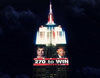 Proyecciones en el Empire State y otras genialidades técnicas de las elecciones de EEUU en 2016