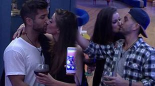 'Gran Hermano 17': Simona se suelta la melena y besa a Alain y Rodrigo