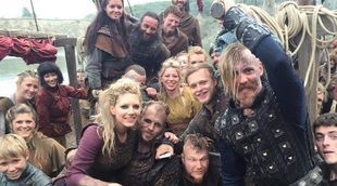 Los protagonistas de 'Vikings' muestran cómo está siendo el rodaje de la quinta temporada