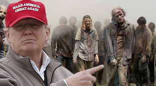 Donald Trump vence a 'The Walking Dead' con una de sus primeras apariciones en TV como presidente