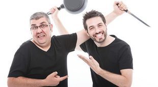 Florentino Fernández y Dani Martínez graban un programa piloto para las sobremesas de Cuatro