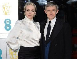 Los actores de 'Sherlock', Martin Freeman y Amanda Abbington, se separan