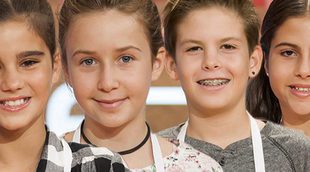 Paula, Natalia, Alex y Paloma, finalistas de la cuarta edición de 'MasterChef Junior'