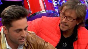 El reencuentro de David Bustamante y Alejandro Abad en 'GH VIP 5', con pullita incluida