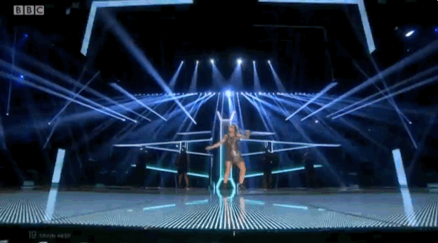 Barei con una mejor puesta en escena que en su preselecci?n...