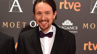 Pablo Iglesias se multiplica: en los Goya 2017 y 'laSexta Noche' a la vez