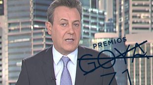 'Informativos Telecinco' no pronuncia la palabra "Goya" para informar sobre la ceremonia