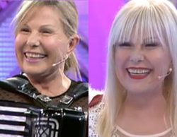 'Cámbiame': María Jesús cambia su acordeón por plumas y lentejuelas en una "Cristinada"