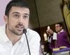 Ramón Espinar, senador de Podemos, dudoso ante la petición de retirar las misas de TVE