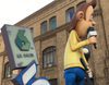 Bertín Osborne, Telecinco, Cuatro y laSexta presentes en los ninots de las Fallas 2017 en Valencia