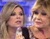 Terelu y Mila Ximénez ('Sálvame') se enzarzan por la relación entre Bigote Arrocet y María Teresa Campos