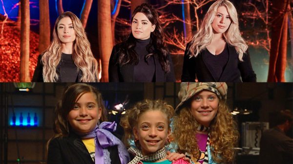 De j?venes, las mozuelas (que son hermanas) participaron en Eurojunior