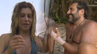 Eliad vuelve a 'Supervivientes', Juan Miguel se corta y Paola es desalojada momentáneamente