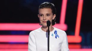 MTV Movie & TV Awards: Millie Bobby Brown ('Stranger Things') se emociona al recibir el premio a Mejor Actriz