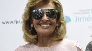 María Teresa Campos, emocionada en su salida del hospital: "Parece que no me ha pasado nada y ha sido mucho"