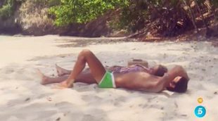 Gloria Camila y Kiko ('Supervivientes') disfrutan de una tropical hora sin cámaras