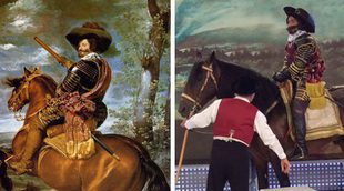 'Sálvame': Jorge Javier Vázquez se transforma en el Conde-Duque de Olivares del cuadro de Velázquez